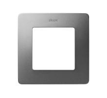 Simon 82 Рамка декоративная, 1 пост, Original, S82 Detail, алюминий-чёрный  8200610-293  Simon