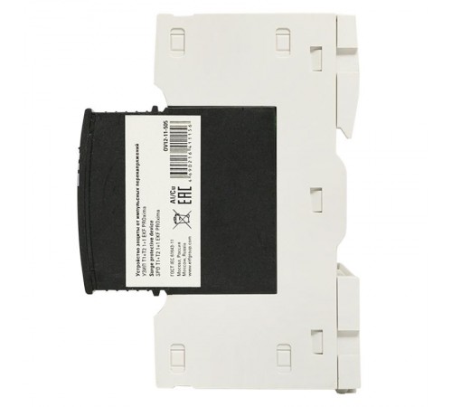 Устройство защиты от импульсных перенапряжений Т1+Т2; Iimp-12,5kA; In-20kA; Uc-275В; 1+1 EKF PROxima  OV12-11-505  EKF