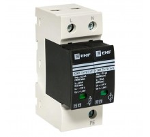 Устройство защиты от импульсных перенапряжений Т1+Т2; Iimp-12,5kA; In-20kA; Uc-275В; 1+1 EKF PROxima  OV12-11-505  EKF