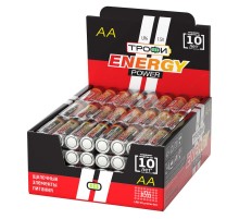 Батарейка щелочная (алкалиновая) LR6-4S  promo-box (96/384/18432) (AA)   Б0017350  ТРОФИ