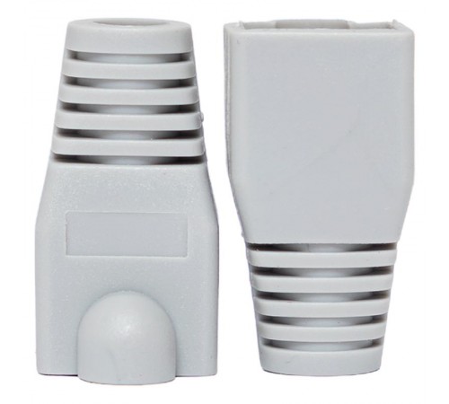 Колпачок изолирующий TERACOM для коннекторов RJ-45 PVC серый (упак.50шт)  TRC-BT-RJ45-PVC-50  EKF