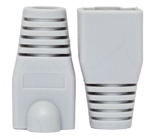 Колпачок изолирующий TERACOM для коннекторов RJ-45 PVC серый (упак.50шт)  TRC-BT-RJ45-PVC-50  EKF