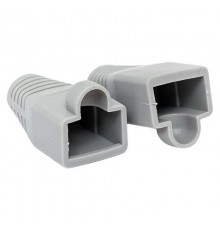 Колпачок изолирующий TERACOM для коннекторов RJ-45 PVC серый (упак.10шт)  TRC-BT-RJ45-PVC-10  EKF