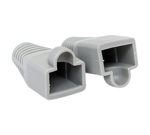 Колпачок изолирующий TERACOM для коннекторов RJ-45 PVC серый (упак.50шт)  TRC-BT-RJ45-PVC-50  EKF