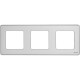 Inspiria Алюминий Рамка 3-ая  673952  Legrand