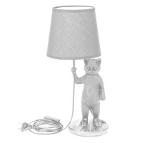 Светильник декоративный настольный МОБИ "Кот с зонтом", с цоколем Е14, 40Вт, цвет белый  603-1019  REXANT