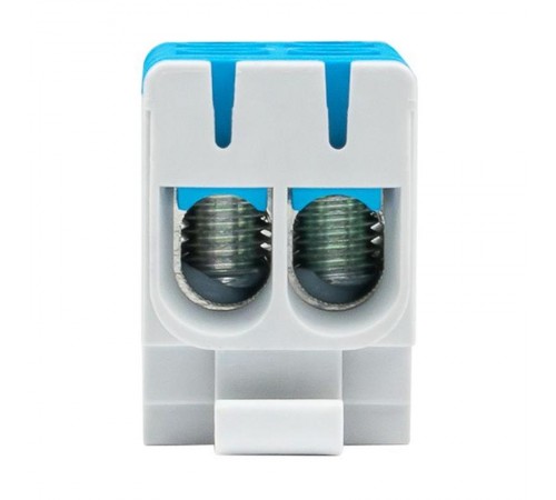 Клемма силовая вводная двойная КСВ 16-50 синяя EKF PROxima  plc-kvs2-16-50-blue  EKF