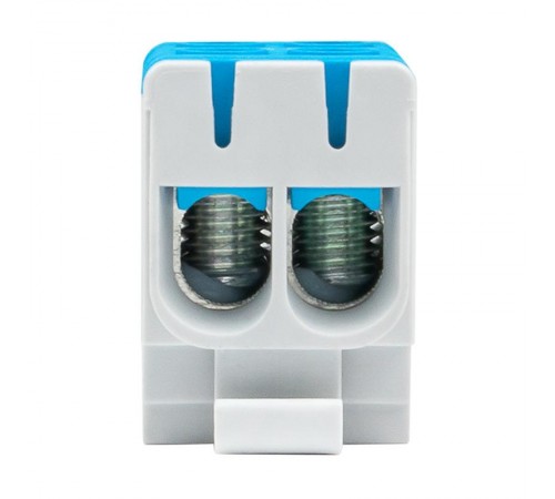 Клемма силовая вводная двойная КСВ 16-50 синяя EKF PROxima  plc-kvs2-16-50-blue  EKF