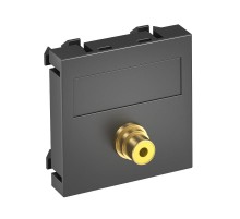 Мультимедийная рамка Video-Cinch Modul45 (черный) (MTG-R L SWGR1)  6104973  OBO Bettermann