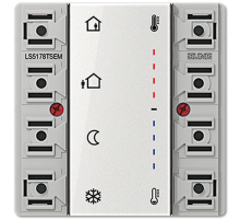 модуль расширения для комнатного контроллера, 2 группы LS5178TSEM Jung