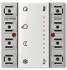 модуль расширения для комнатного контроллера, 2 группы LS5178TSEM Jung