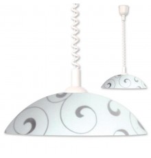 Светильник "Морокко" 360 НСБ 72-60 М52 матовый белый/лифт белый  1005251455  Элетех