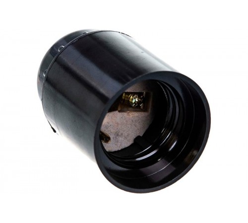 Патрон Е27 Н12П-01 Е27 карболитовый подвесной  4690612032191  IN HOME