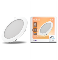 Светильник светодиодный Smart Home DIM 16 Вт 1/30  2020122  Gauss