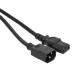 Кабель питания TERACOM для PDU IEC 60320 C13 - IEC 60320 C14 сечение 3x1,5мм2 250В 10A 3 м  TRC-PCA-C13-C14-3M  EKF
