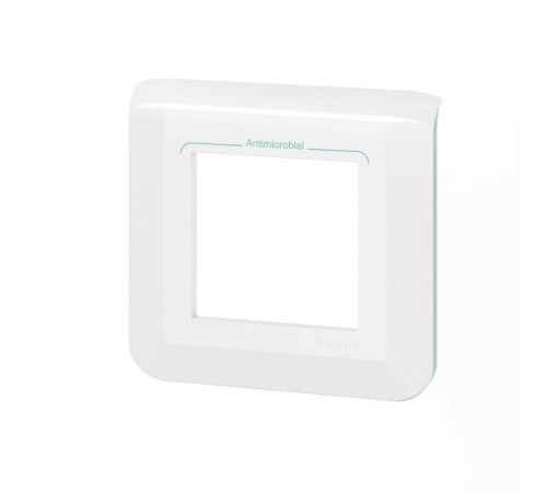 Рамка - Mosaic - 2 модуля - антимикробная  078722L  Legrand