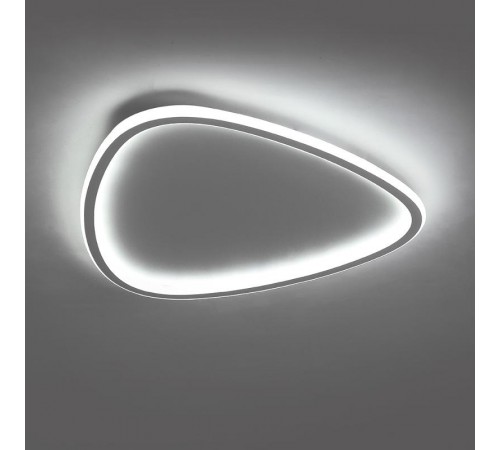 Светильник светодиодный управляемый с пультом 72W, Max. 5040Lum, 3000К-6500K, IP20, белый AL5830 TRIANGLE  41693  FERON