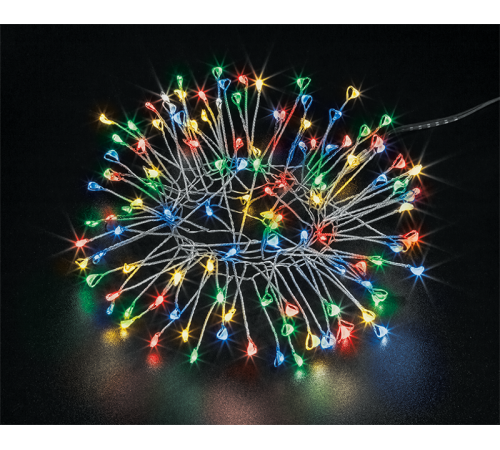 Гирлянда NGF 93 692 NGF-ML-001-01 (роса RGBY 60 микро 3м 230В)  93692  Navigator