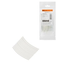 Набор трубок термоусаживаемых, клеевых ТТк(3:1) "Моноцвет, прозрачный 1,5/0,6 "  SQ0548-3101  TDM