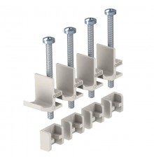 Комплект для крепления лючка GES в двойном полу (алюминий, 4 шт.) (GES4 BG DB)  7407552  OBO Bettermann