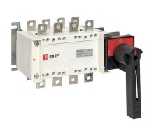Рубильник-переключатель 250A 4P c рукояткой управления для прямой установки PowerSwitch  pscs-250-4  EKF