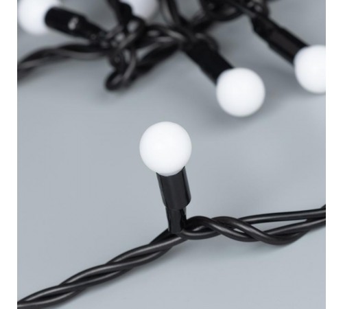 Светодиодная гирлянда ARD-BALL-CLASSIC-D13-5000-BLACK-50LED RGB (230V, 3.5W)  025567  Arlight