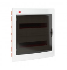 Щиток встраиваемый с дверцей, 36 модулейIP41, белый с клеммным блоком 2х87512 и замком  81936  DKC