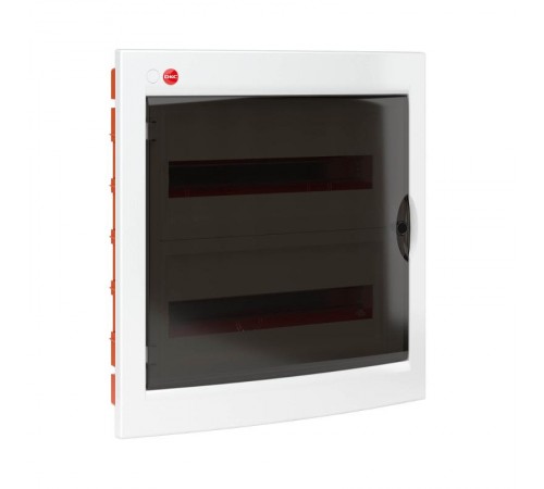 Щиток встраиваемый с дверцей, 36 модулейIP41, белый с клеммным блоком 2х87512 и замком  81936  DKC