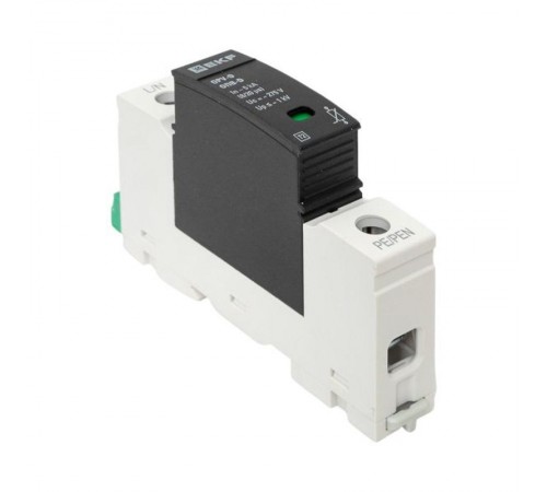 Ограничитель импульсных напряжений серии ОПВ-D/1P In 5кА 230В (с сигнализацией) EKF PROxima  opv-d1  EKF
