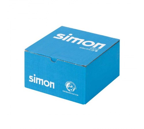 Simon Connect Монтажная коробка под люк в пол на 1 S-модуль, в бетон, глубина 80-130 мм, пластик  G11  Simon