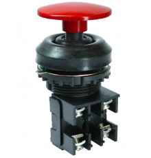 ВК30-10-11130-54 У2, красный, 1з+1р, гриб без фиксации, IP54, 10А. 660В, выключатель кнопочный (ЭТ)  ET053190  Электротехник