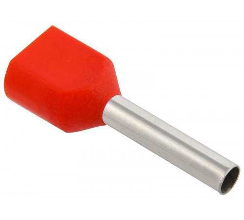 Наконечник НШВИ(2) 1,5-12 красный (100шт/упак)  UTE10-D2-6-100  IEK