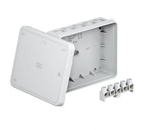 Коробка распределительная A18, 125x100x40 мм, с клеммой (A 18 5)  2000414  OBO Bettermann