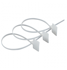 Хомуты с площадкой OptiKit CT-M-N-2,5х110-белый(100шт)  278330  КЭАЗ