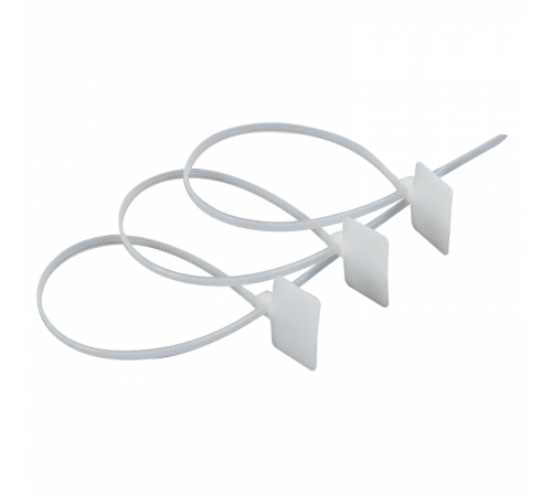 Хомуты с площадкой OptiKit CT-M-N-3,0х150-белый(100шт)  278331  КЭАЗ