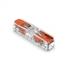 Клемма соединитель для сращивания (2-х сторон.) с рычагом 1.5-4.0мм  221-2411  WAGO