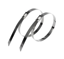 Хомут-стяжка стальная 152x4,6 мм, упаковка 50 шт.  07-0158  REXANT