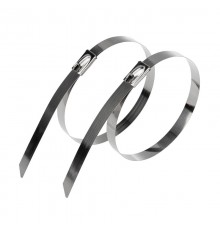 Хомут-стяжка стальная 152x4,6 мм, упаковка 50 шт.  07-0158  REXANT