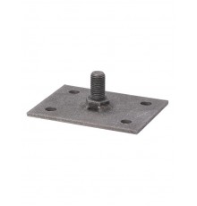 Монтажная пластина 120х120 мм для изоляционной штанги, М16, термодиффузия   SQ2401-3128  TDM