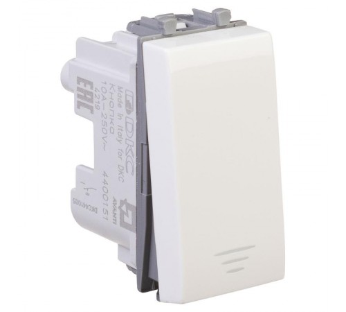 Кнопка модульная, "Avanti", "Белое облако", 1 модуль  4400151  DKC