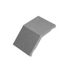 Крышка внеш. верт. угла 45 гр. 100 мм "ПЛЮС"  KVLplus45-100   КМ-профиль