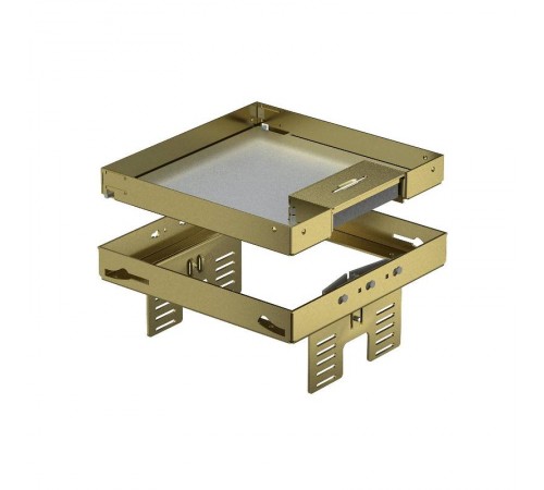 Кассетная рамка RKSN2 UZD3 ном.размер 4 200x200 мм (латунь) (RKSN2 UZD3 4MS20)  7409222  OBO Bettermann