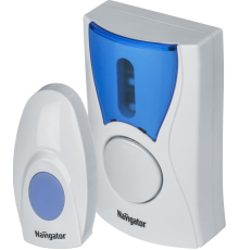 Звонок электрический 61 268 NDB-A-DC02-1V1-WH 61268 Navigator