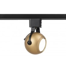 Светильник трековый однофазный TR35-GU10 MG MR16 матовое золото под лампу  Б0053297  ЭРА
