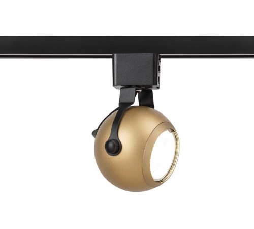 Светильник трековый однофазный TR35-GU10 MG MR16 матовое золото под лампу  Б0053297  ЭРА