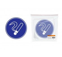 Знак d=180мм "Курить здесь"  SQ0817-0027  TDM