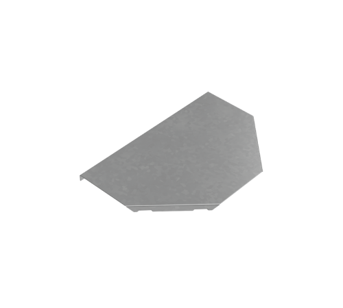 Крышка Т-отвода 100 мм "ПЛЮС" HD  KTDplus100 HD   КМ-профиль