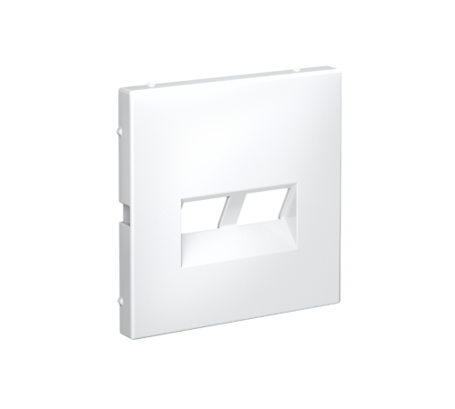 ArtGallery Лотос Накладка двойная для информационных функций типа Keystone  GAL001390  SE