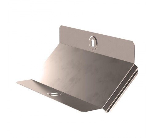 Крышка угла вертикально внутреннего 45 градусов Стандарт INOX (AISI 409) 200  PR16.3338  Промрукав