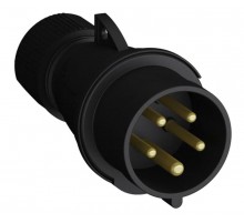 Вилка кабельная Easy&Safe 432EP6B,32А,3P+N+E,IP44,6ч,черн2CMA103593R1000 ABB